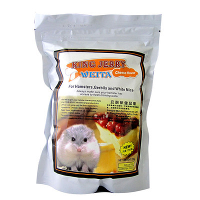 探索高品質(zhì)寵物生活 WEITA 味它鼠糧奶酪保健倉(cāng)鼠糧食720G